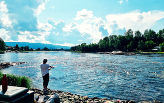 Fiske Elva Hellefossen